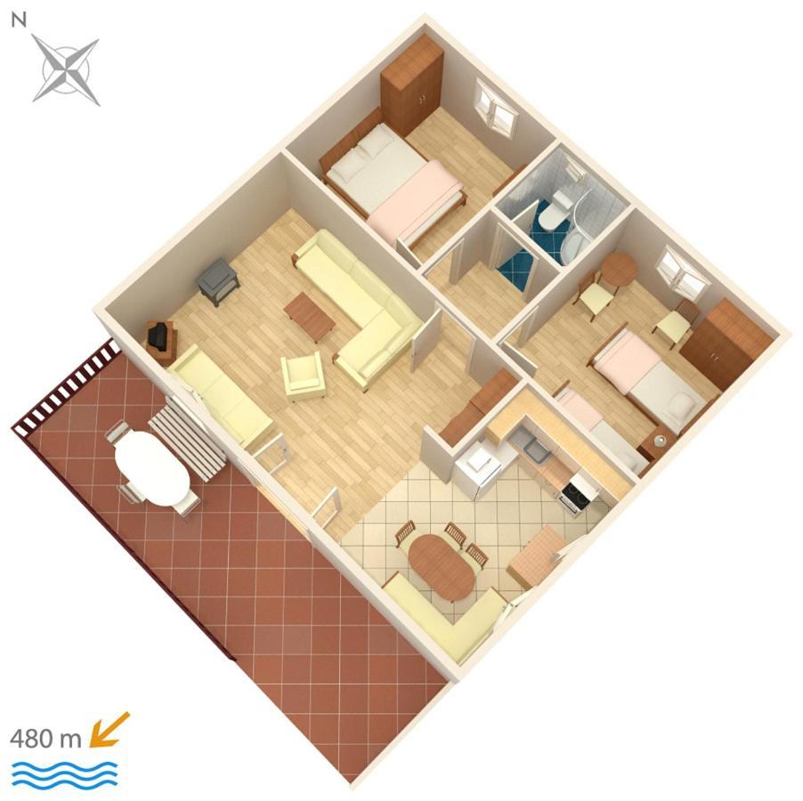 Apartments With A Parking Space Njivice, Krk - 5320 외부 사진